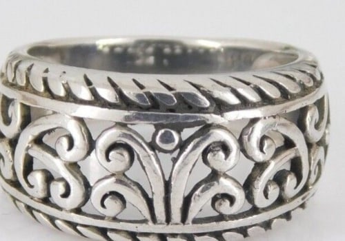 How much does a sterling silver ring cost?